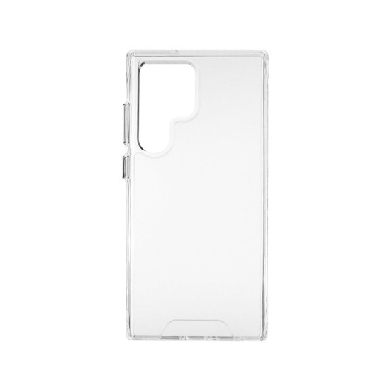 Capa de Silicone Duro para Samsung Galaxy S23 Ultra Transparente